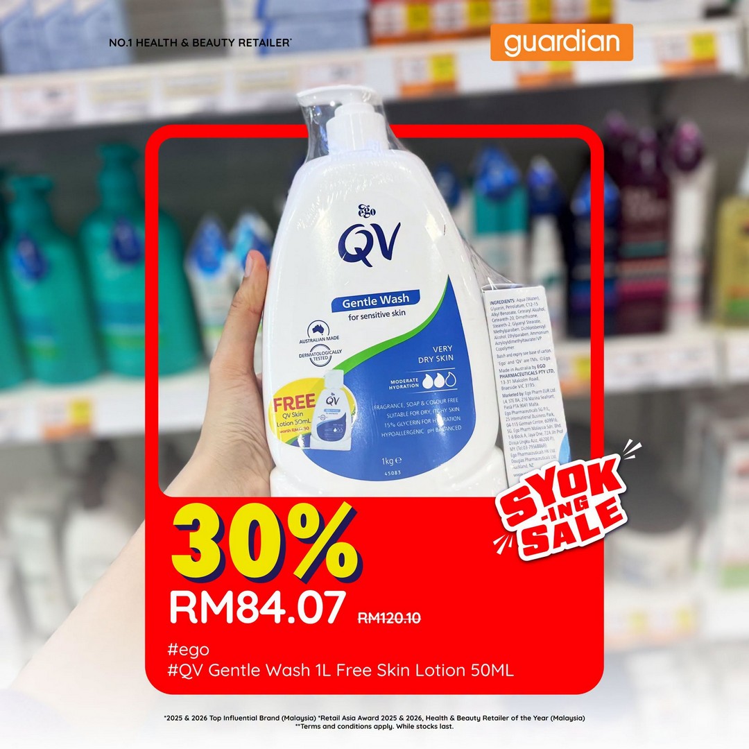 Guardian-Malaysia-Up-to-30-Off-Personal-Care-5 13-17 August 2026: Guardian Malaysia: Up to 30% Off Personal Care Items During Syok-ing Sale Promotion