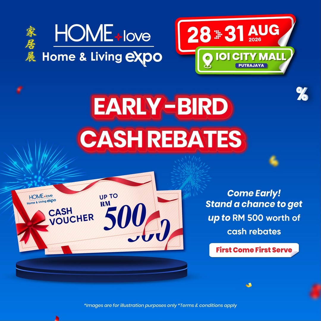 HOMElove-Home-Expo-Home-Shopping-Promotion-4 28-31 August 2026: HOMElove Home Expo: Home Shopping Promotion with Free Gifts, Cash Rebates, Discount Coupons and Lucky Draw Rewards at IOI City Mall, Putrajaya