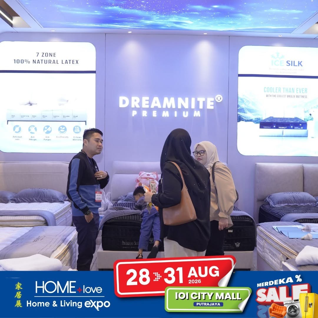 HOMElove-Home-Expo-Putrajaya-Home-Sale-17 28-31 August 2026: HOMElove Home Expo: Putrajaya Home Sale Promotion with Up to 80% Off, RM500 Cash Rebates and Free Starbucks Drinks