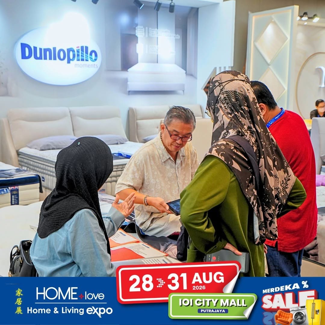 HOMElove-Home-Expo-Putrajaya-Home-Sale-18 28-31 August 2026: HOMElove Home Expo: Putrajaya Home Sale Promotion with Up to 80% Off, RM500 Cash Rebates and Free Starbucks Drinks