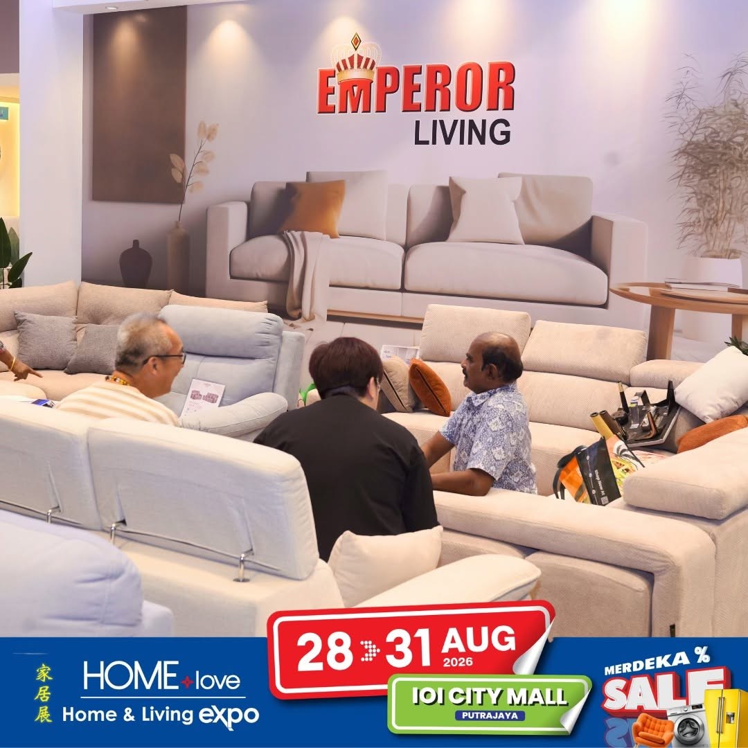 HOMElove-Home-Expo-Putrajaya-Home-Sale-20 28-31 August 2026: HOMElove Home Expo: Putrajaya Home Sale Promotion with Up to 80% Off, RM500 Cash Rebates and Free Starbucks Drinks