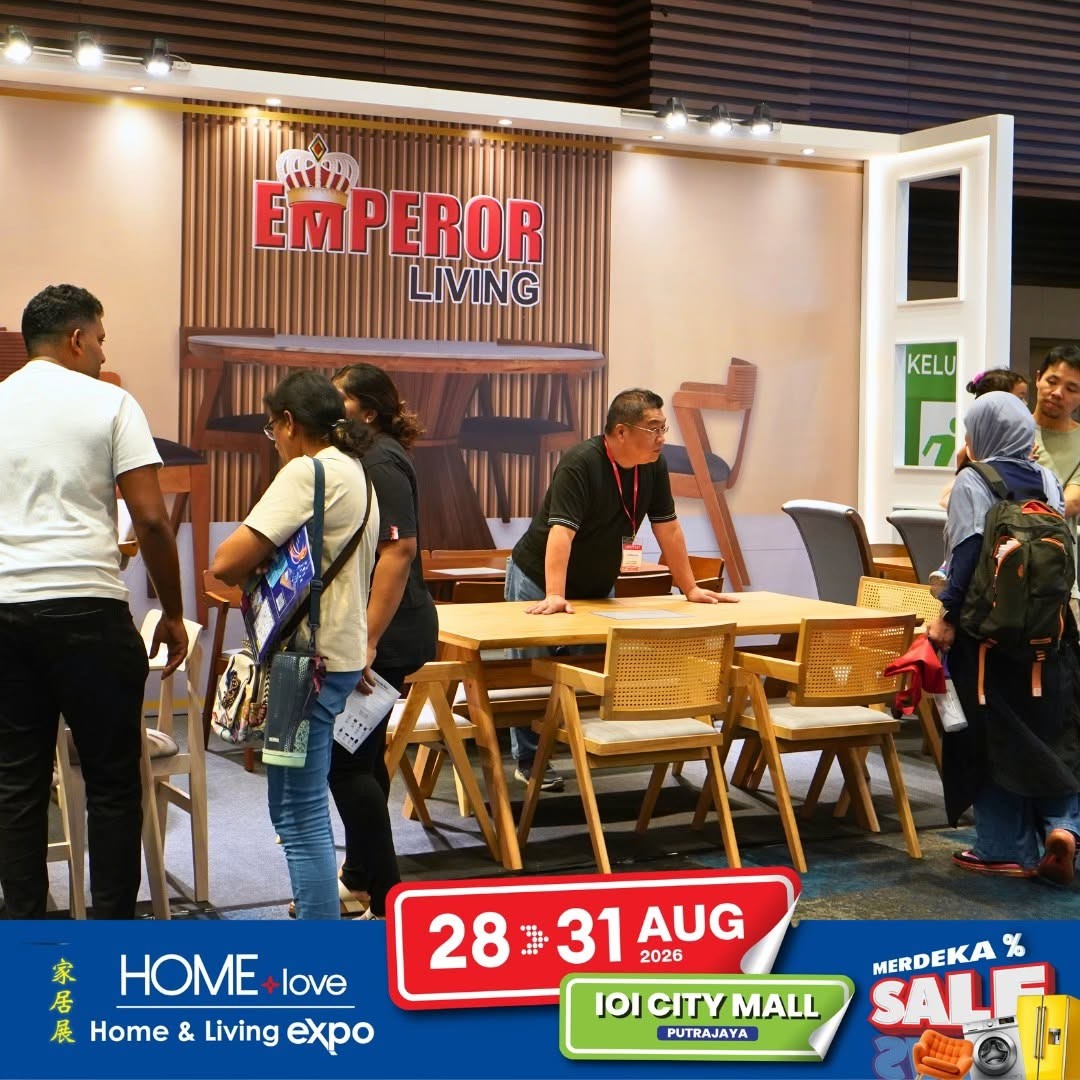 HOMElove-Home-Expo-Putrajaya-Home-Sale-21 28-31 August 2026: HOMElove Home Expo: Putrajaya Home Sale Promotion with Up to 80% Off, RM500 Cash Rebates and Free Starbucks Drinks