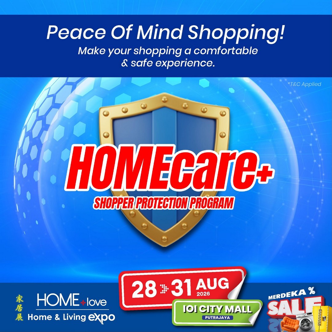 HOMElove-Home-Expo-Putrajaya-Home-Sale-7 28-31 August 2026: HOMElove Home Expo: Putrajaya Home Sale Promotion with Up to 80% Off, RM500 Cash Rebates and Free Starbucks Drinks