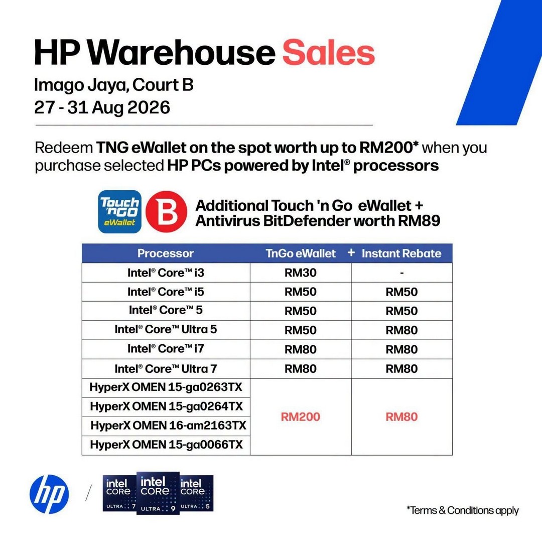 HP-Warehouse-Sale-Save-Up-to-RM2300-on-Laptops-2 27-31 August 2026: HP Warehouse Sale: Save Up to RM2,300 on Laptops, Gaming PCs and Printers Plus a Chance to Win a Luxury Maldives Trip – Sale
