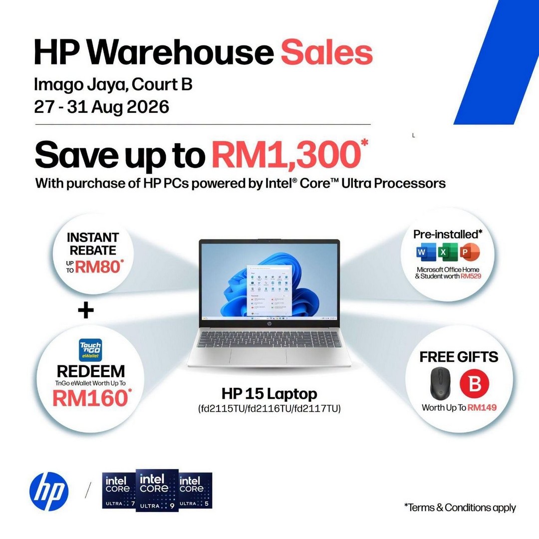 HP-Warehouse-Sale-Save-Up-to-RM2300-on-Laptops-4 27-31 August 2026: HP Warehouse Sale: Save Up to RM2,300 on Laptops, Gaming PCs and Printers Plus a Chance to Win a Luxury Maldives Trip – Sale