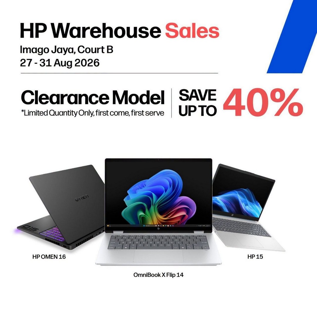 HP-Warehouse-Sale-Save-Up-to-RM2300-on-Laptops-6 27-31 August 2026: HP Warehouse Sale: Save Up to RM2,300 on Laptops, Gaming PCs and Printers Plus a Chance to Win a Luxury Maldives Trip – Sale