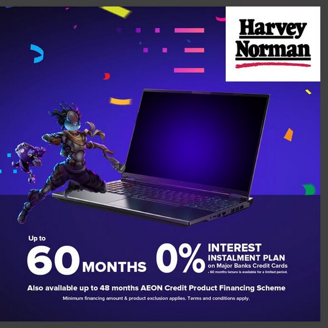 Harvey-Norman-Malaysia-Gaming-Deals-Promotion-1 10 August-13 September 2026: Harvey Norman Malaysia: Gaming Deals Promotion with Free HP Stinger Headset and Online Games Worth Over RM400