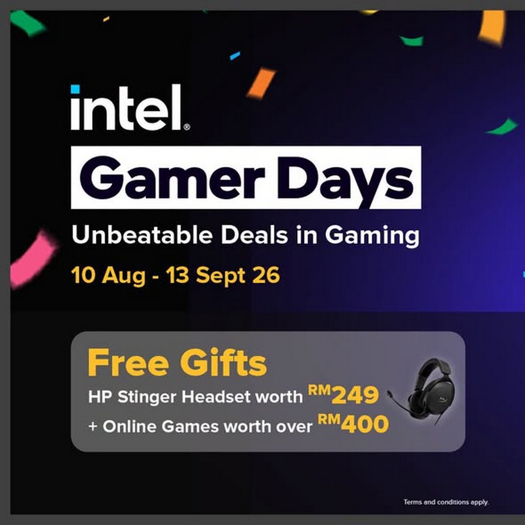 Harvey-Norman-Malaysia-Gaming-Deals-Promotion 10 August-13 September 2026: Harvey Norman Malaysia: Gaming Deals Promotion with Free HP Stinger Headset and Online Games Worth Over RM400
