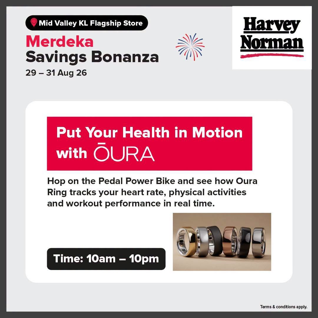 Harvey-Norman-Malaysia-Merdeka-Savings-Bonanza-Promotion-4 29-31 August 2026: Harvey Norman Malaysia, Merdeka Savings Bonanza Promotion with RM1 Lucky Draw, Sure Win Prizes and In-Store Activities