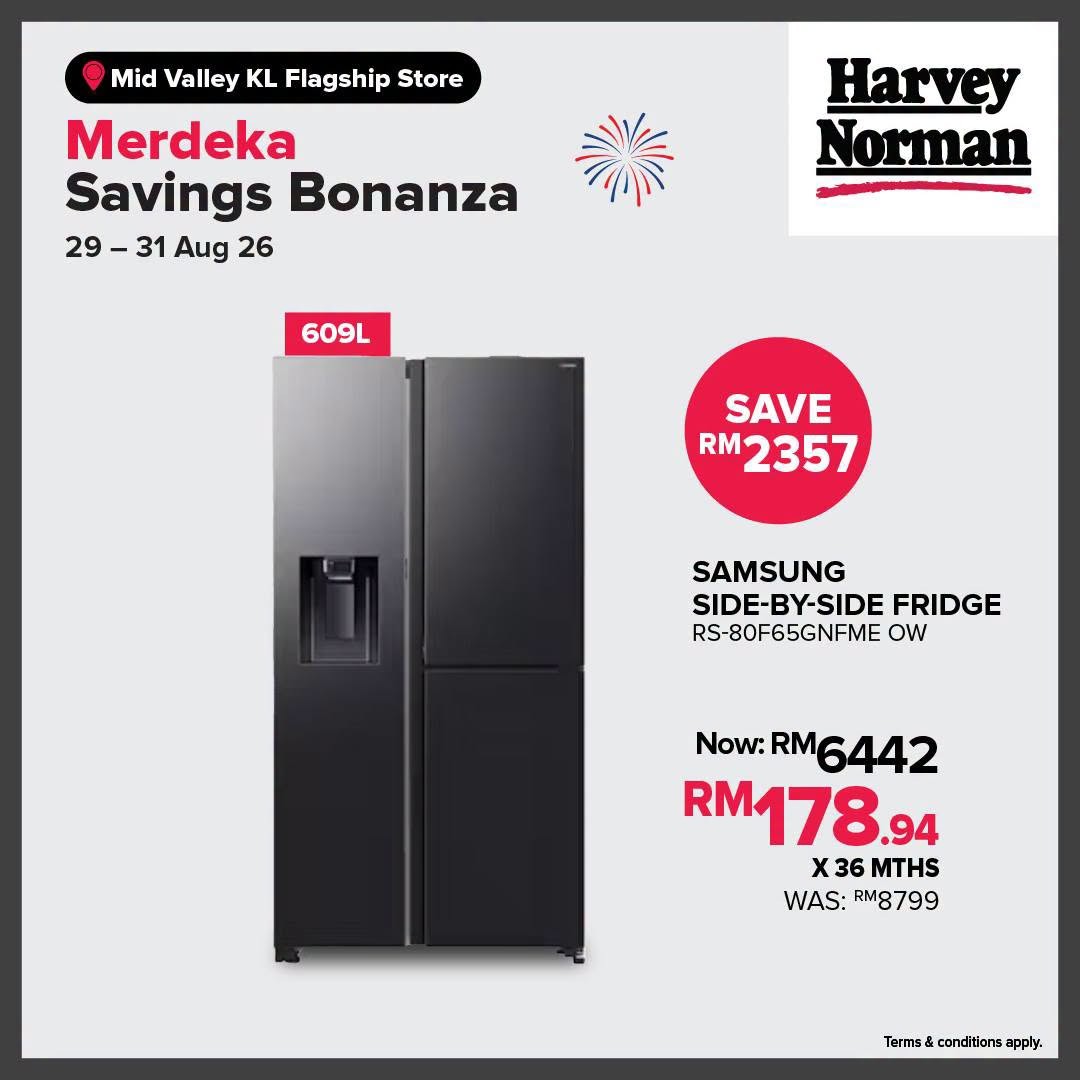 Harvey-Norman-Malaysia-Merdeka-Savings-Bonanza-Promotion-6 29-31 August 2026: Harvey Norman Malaysia, Merdeka Savings Bonanza Promotion with RM1 Lucky Draw, Sure Win Prizes and In-Store Activities