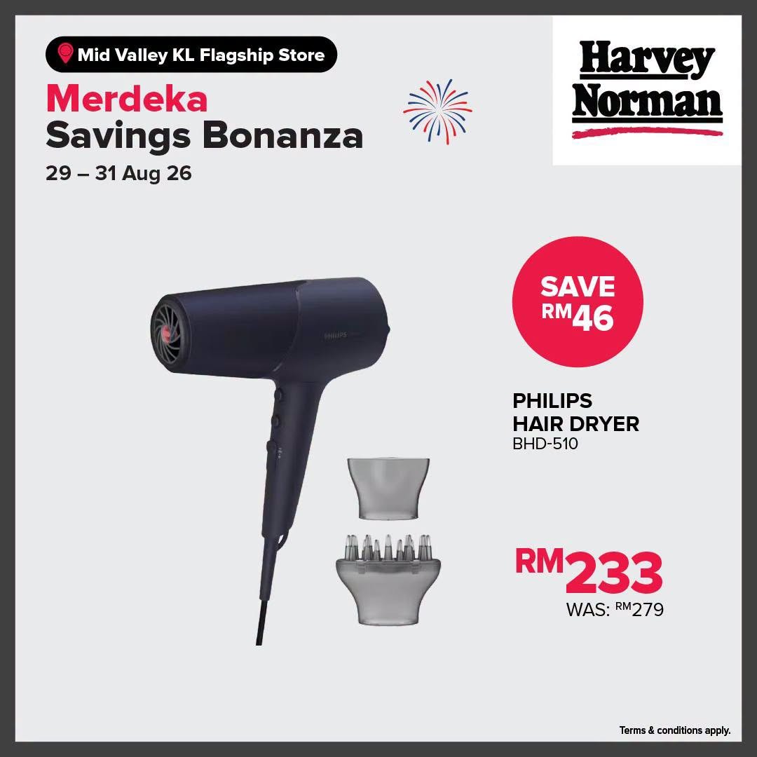 Harvey-Norman-Malaysia-Merdeka-Savings-Bonanza-Promotion-8 29-31 August 2026: Harvey Norman Malaysia, Merdeka Savings Bonanza Promotion with RM1 Lucky Draw, Sure Win Prizes and In-Store Activities