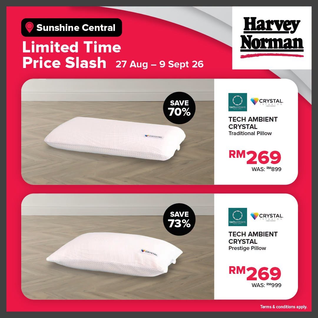 Harvey-Norman-Malaysia-Sunshine-Central-Limited-Time-Price-Slash-9 27 August-9 September 2026: Harvey Norman Malaysia Sunshine Central Limited Time Price Slash Promotion, Save Up to 80% Off on Selected Favourites