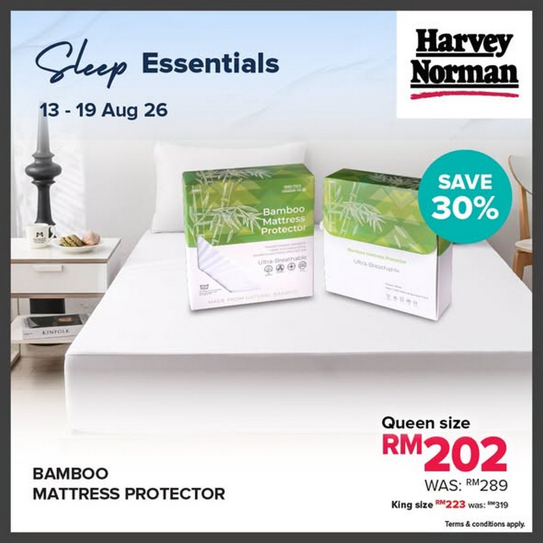 Harvey-Norman-Malaysia-Up-to-40-Off-Bedding-Accessories-Sale-2 13-19 August 2026: Harvey Norman Malaysia: Up to 40% Off Bedding Accessories Sale for a Cosier Bedroom