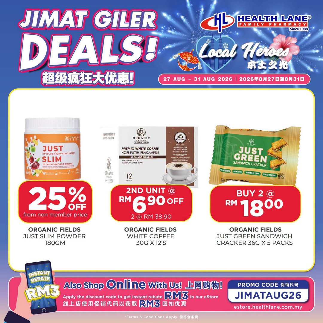 Health-Lane-Family-Pharmacy-Malaysia-Merdeka-Promotion-4 27-31 August 2026: Health Lane Family Pharmacy Malaysia: Merdeka Promotion with Free Dettol Laundry Pod, Up to 50% Off Deals and RM3 Online Rebate