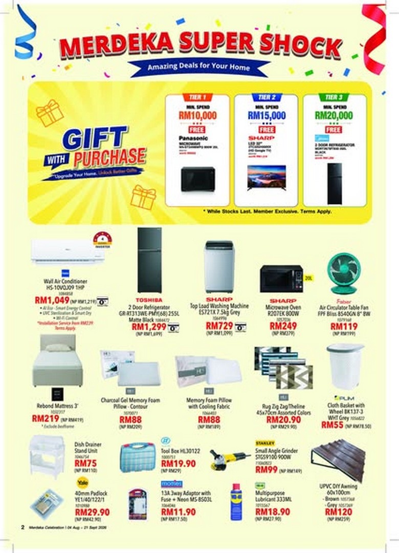 HomePro-Malaysia-Merdeka-Sale-1 4 August–21 September 2026: HomePro Malaysia Merdeka Sale Promotion – Save Big on Home Appliances, Furniture, Renovation Essentials and More