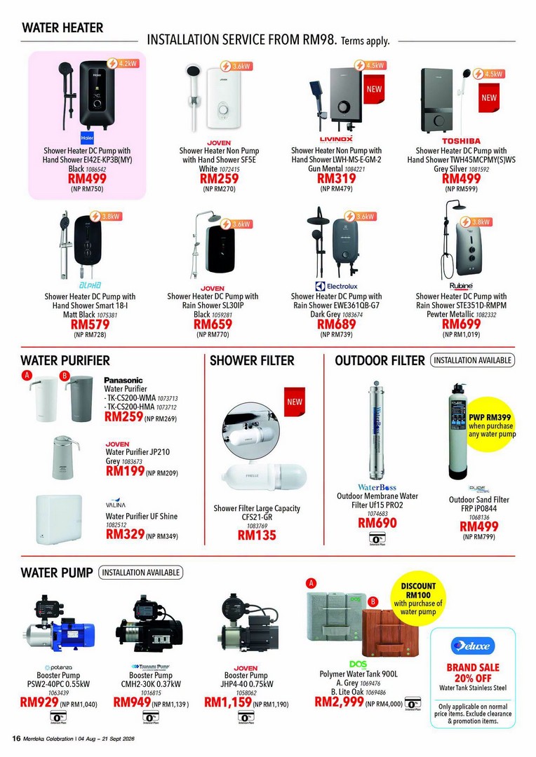 HomePro-Malaysia-Merdeka-Sale-16 4 August–21 September 2026: HomePro Malaysia Merdeka Sale Promotion – Save Big on Home Appliances, Furniture, Renovation Essentials and More