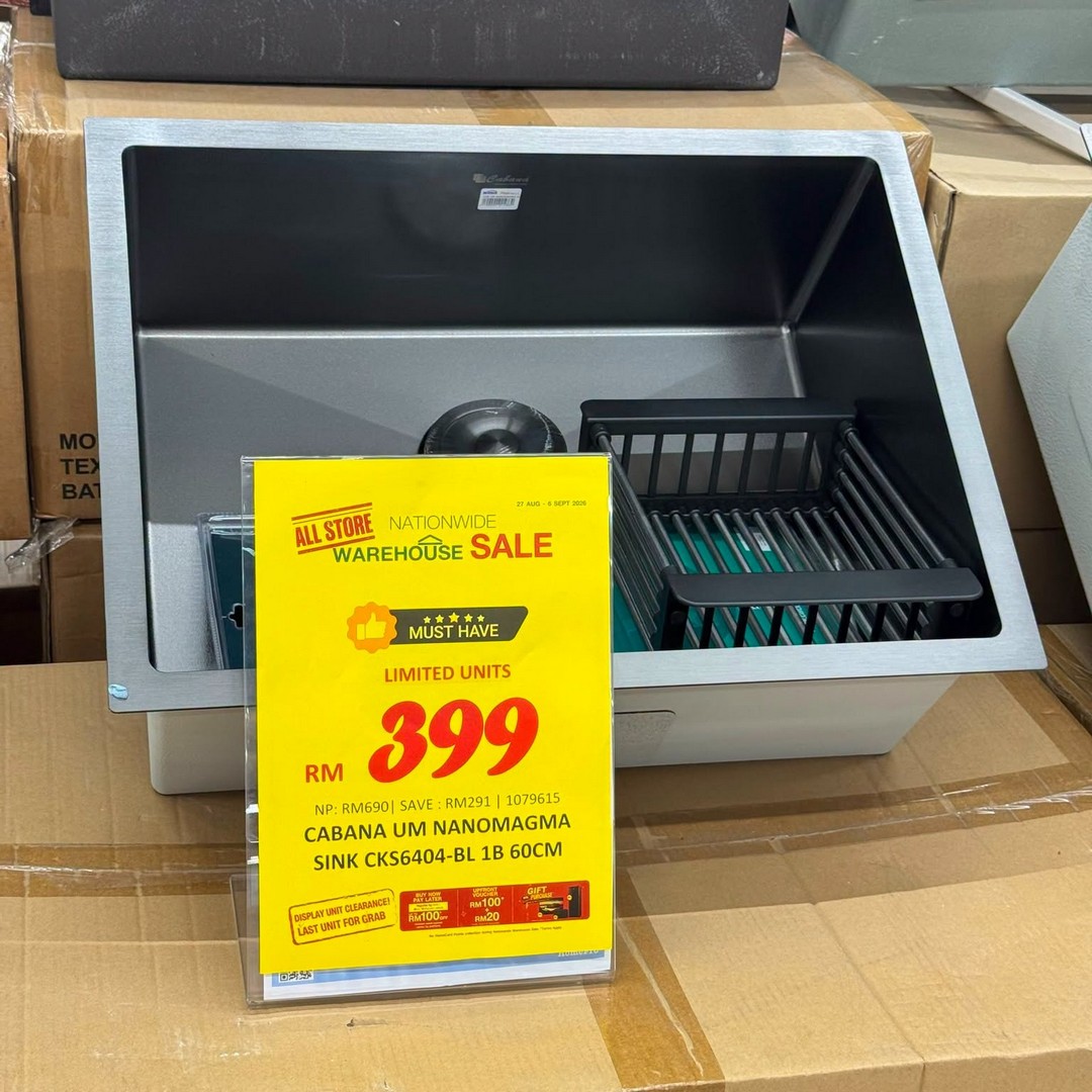 HomePro-Malaysia-Nationwide-Warehouse-Sale-11 27 August-6 September 2026: HomePro Malaysia: Nationwide Warehouse Sale Promotion with Display Unit Clearance, Last-Unit Deals and Extra Rewards