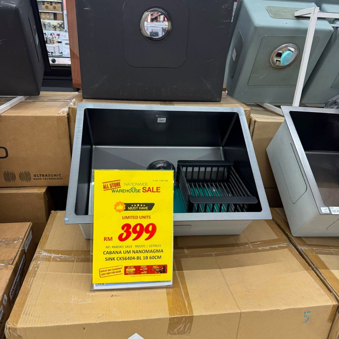 HomePro-Malaysia-Nationwide-Warehouse-Sale-13 27 August-6 September 2026: HomePro Malaysia: Nationwide Warehouse Sale Promotion with Display Unit Clearance, Last-Unit Deals and Extra Rewards