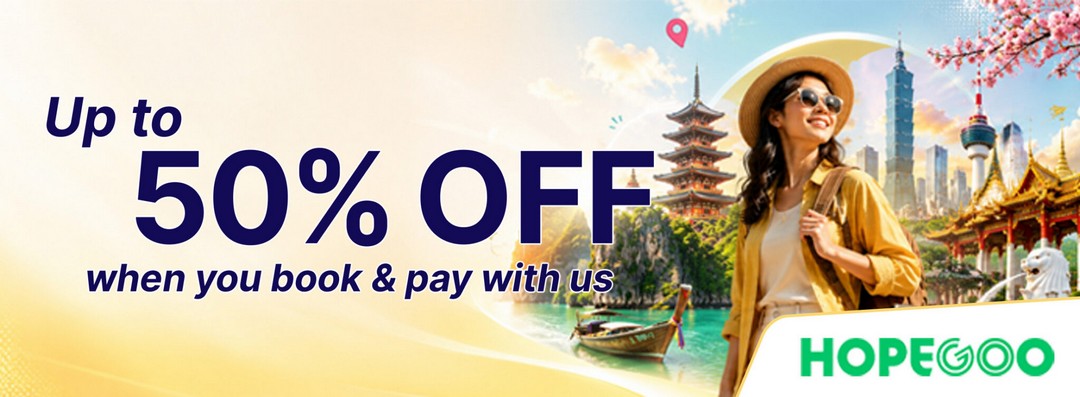 HopeGoo-Enjoy-Up-to-50-OFF-Flights-Plus-RM30-OFF 14 August 2026 onwards: HopeGoo: Enjoy Up to 50% OFF Flights Plus RM30 OFF New User Voucher with TNG eWallet
