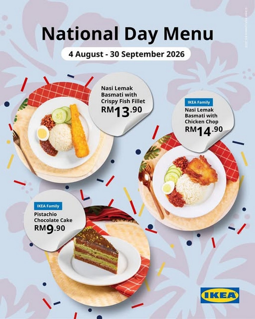 IKEA-Malaysia-Merdeka-Special-Menu-Promotion 4 August-30 September 2026: IKEA Malaysia: Merdeka Special Menu Promotion for a Taste of Local Celebration