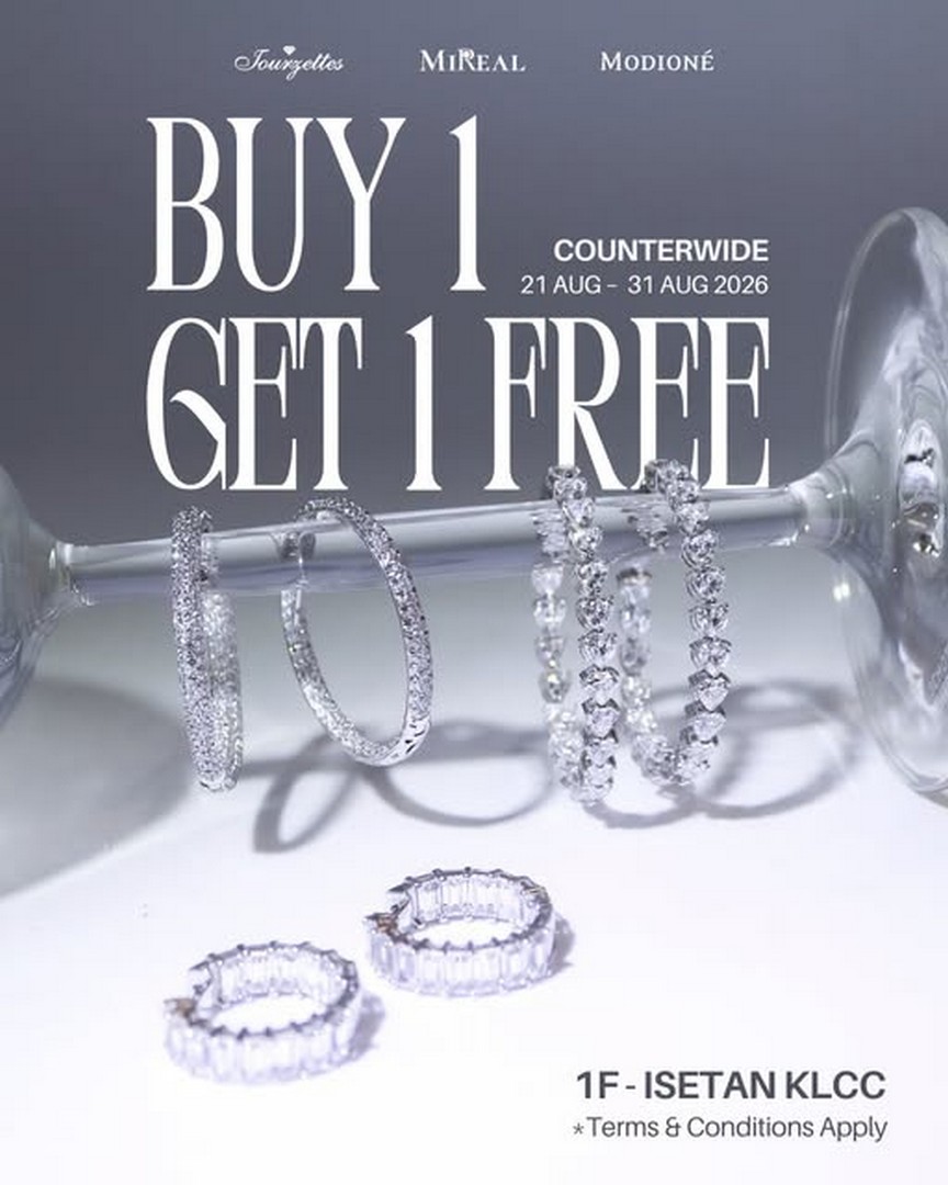 Isetan-Kuala-Lumpur-Buy-1-Get-1-Free-Promotion 21-31 August 2026: Isetan Kuala Lumpur Buy 1 Get 1 Free Promotion