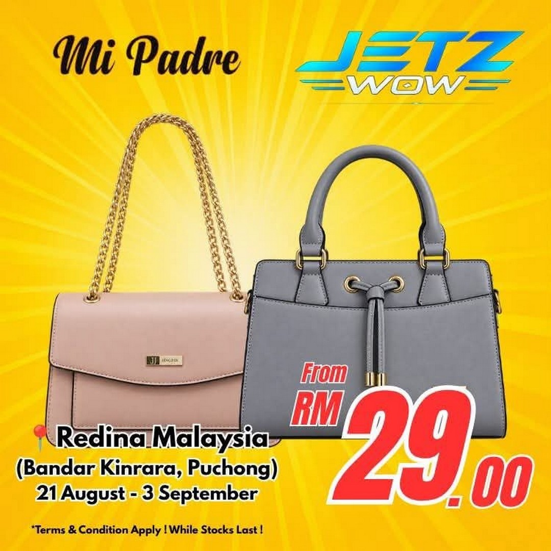 JETZ-WOW-Warehouse-Sale-10 21 August-3 September 2026: JETZ WOW Warehouse Sale at Redina Malaysia Puchong, Up to 80% Off Big Brands Promotion