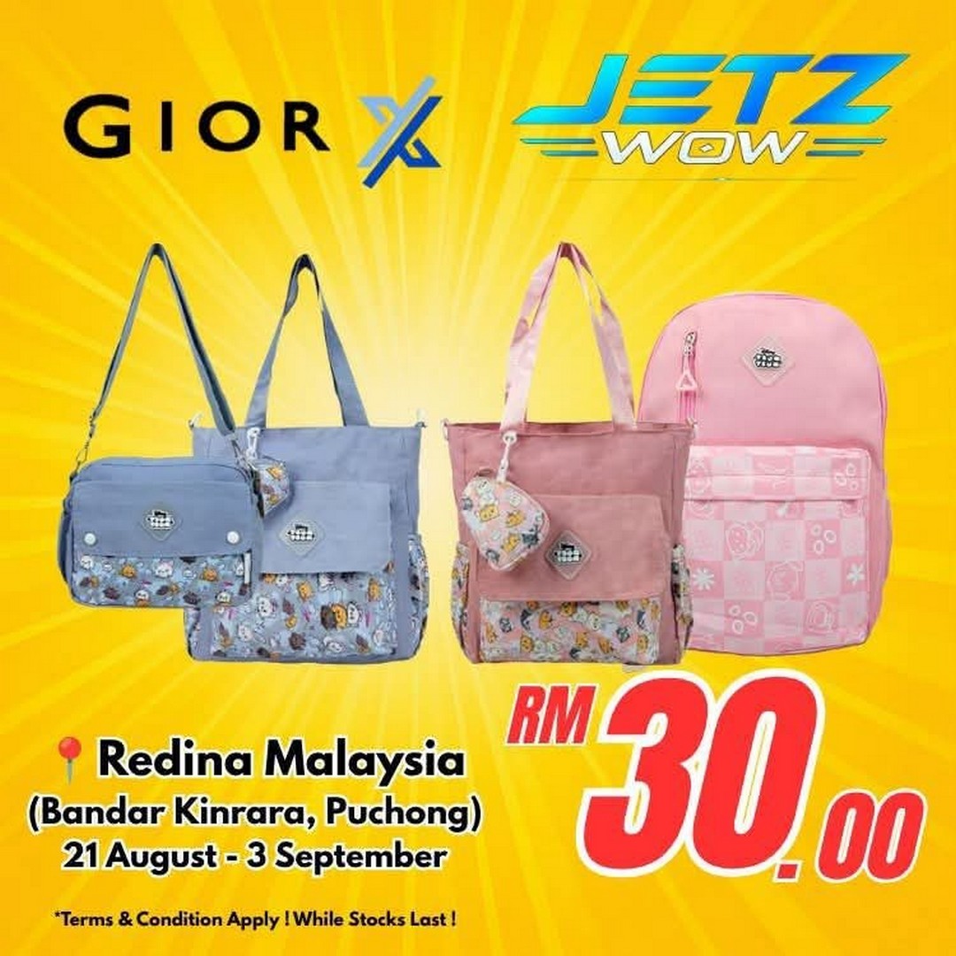 JETZ-WOW-Warehouse-Sale-13 21 August-3 September 2026: JETZ WOW Warehouse Sale at Redina Malaysia Puchong, Up to 80% Off Big Brands Promotion