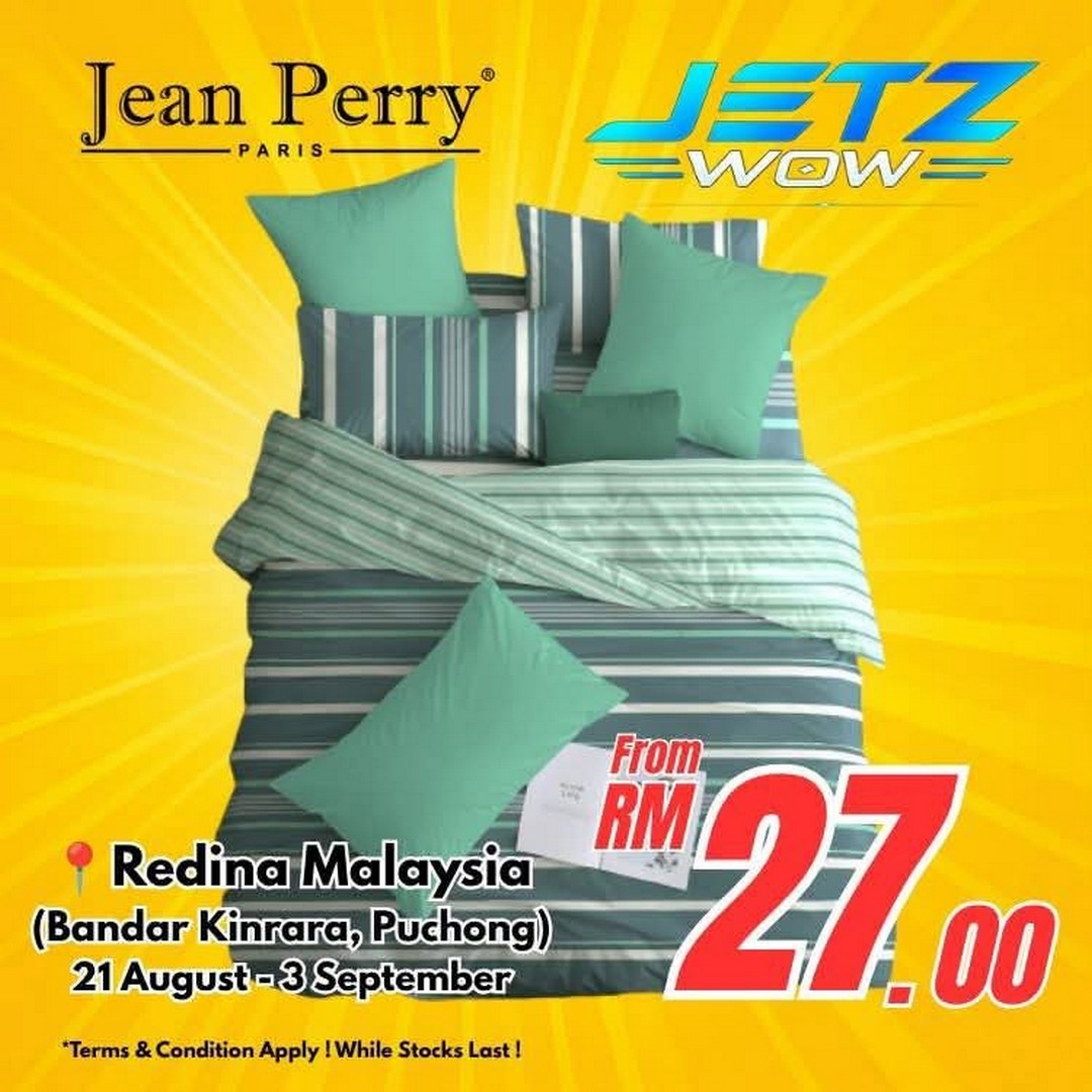JETZ-WOW-Warehouse-Sale-2 21 August-3 September 2026: JETZ WOW Warehouse Sale at Redina Malaysia Puchong, Up to 80% Off Big Brands Promotion