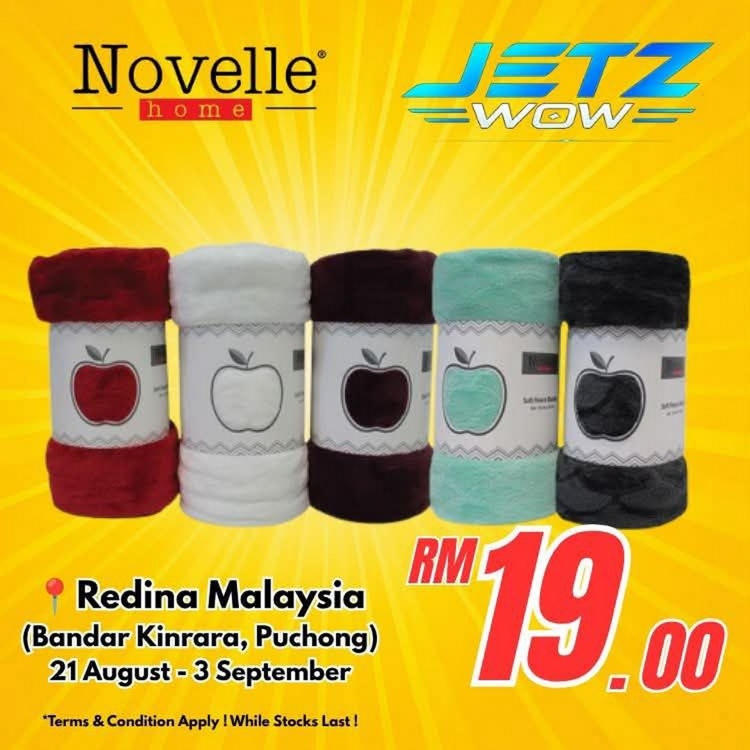 JETZ-WOW-Warehouse-Sale-3 21 August-3 September 2026: JETZ WOW Warehouse Sale at Redina Malaysia Puchong, Up to 80% Off Big Brands Promotion
