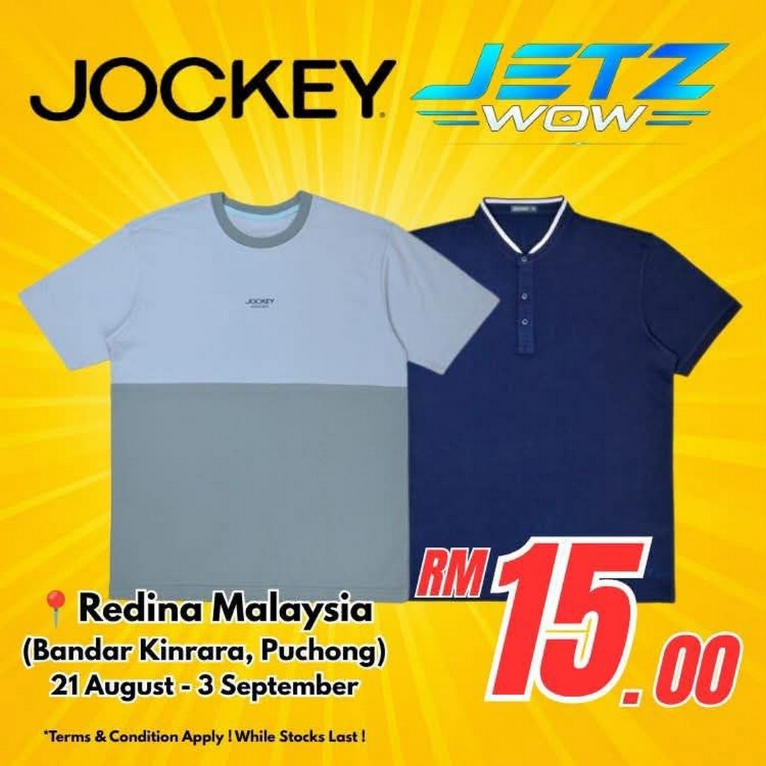 JETZ-WOW-Warehouse-Sale-9 21 August-3 September 2026: JETZ WOW Warehouse Sale at Redina Malaysia Puchong, Up to 80% Off Big Brands Promotion