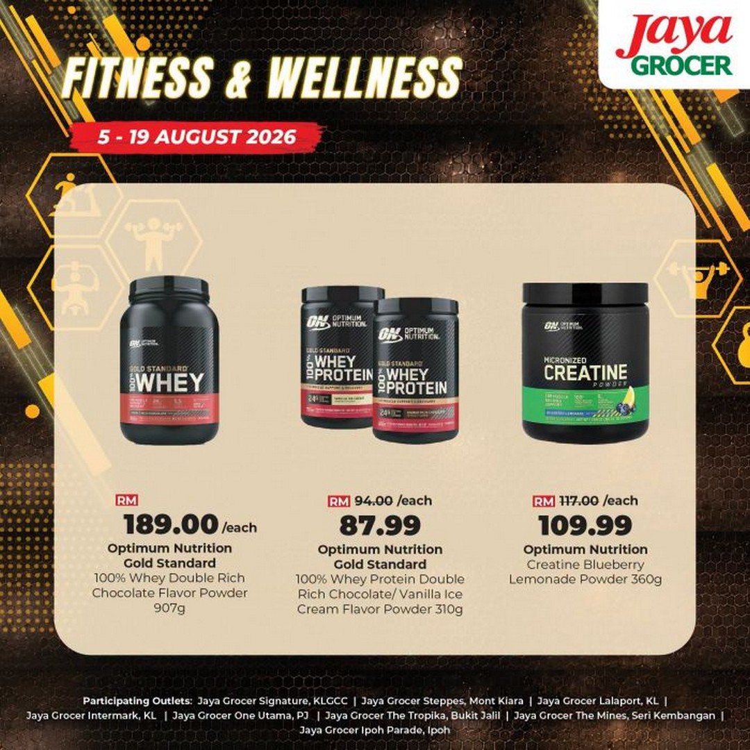 Jaya-Grocer-Promotion-Fitness-Wellness-Deals-3 5-19 August 2026: Jaya Grocer Promotion: Fitness & Wellness Deals Featuring High-Protein Snacks and Healthy Lifestyle Essentials