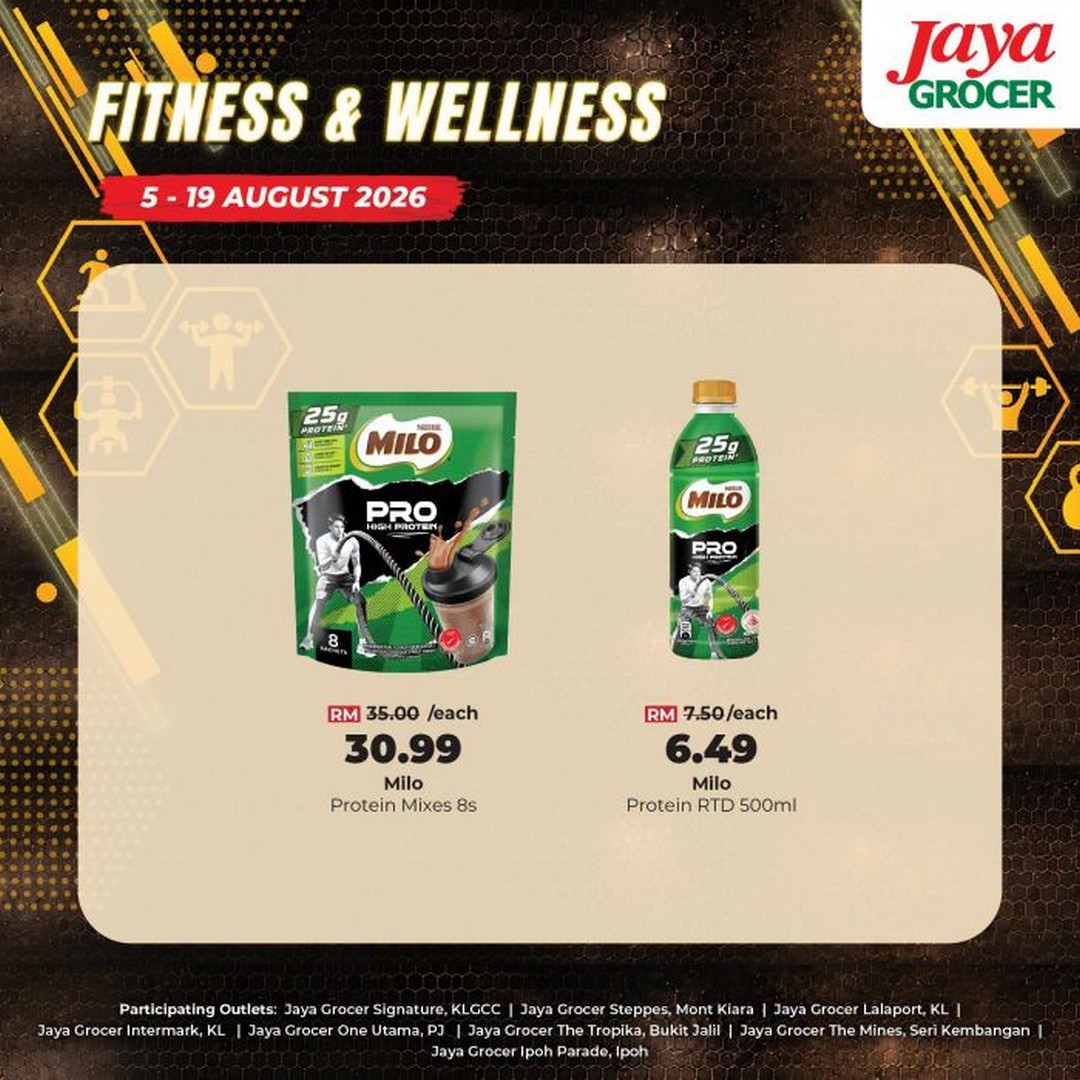 Jaya-Grocer-Promotion-Fitness-Wellness-Deals-5 5-19 August 2026: Jaya Grocer Promotion: Fitness & Wellness Deals Featuring High-Protein Snacks and Healthy Lifestyle Essentials
