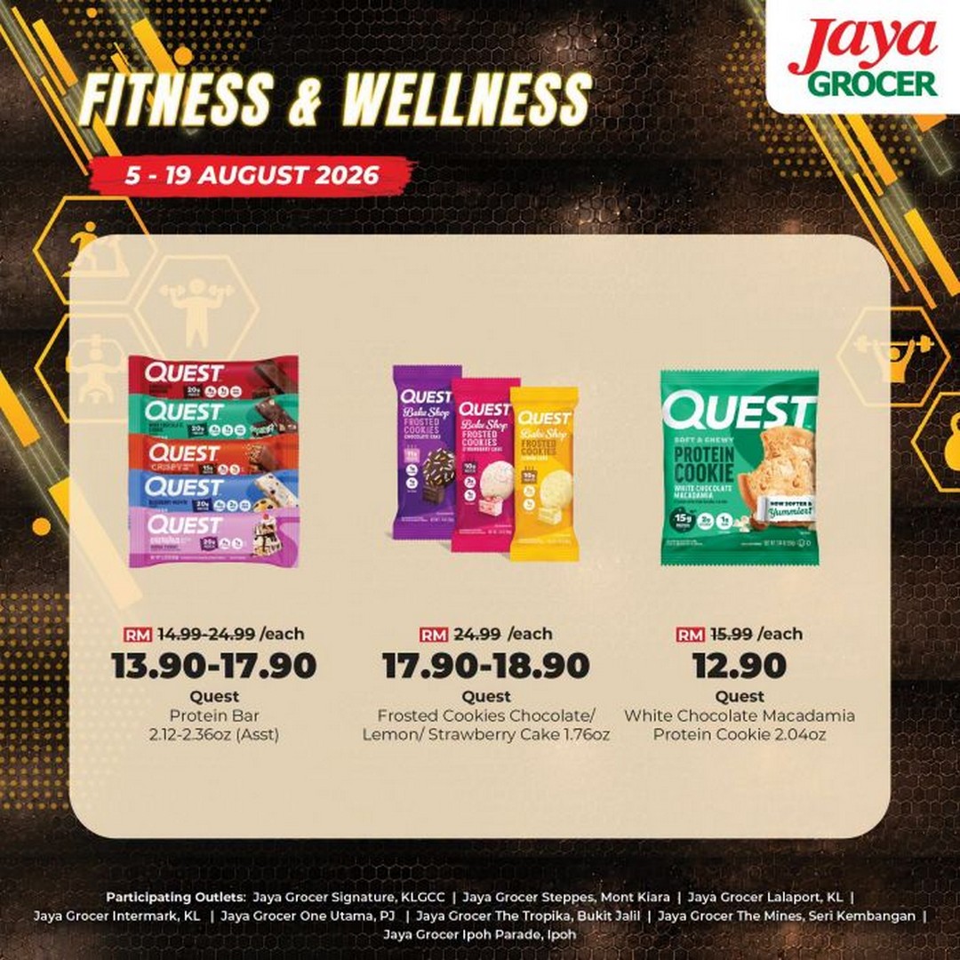 Jaya-Grocer-Promotion-Fitness-Wellness-Deals-6 5-19 August 2026: Jaya Grocer Promotion: Fitness & Wellness Deals Featuring High-Protein Snacks and Healthy Lifestyle Essentials