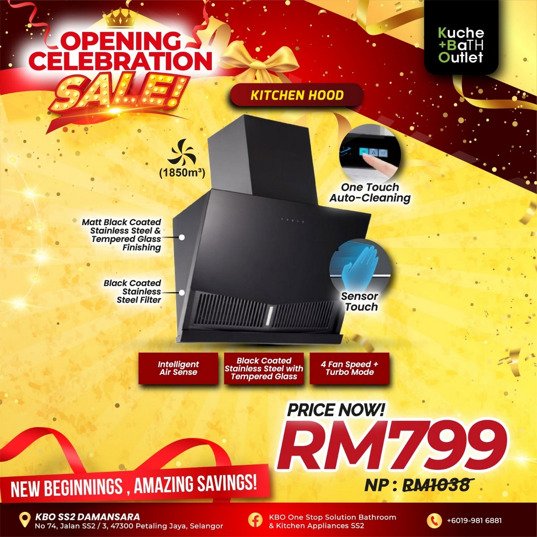 KBO-One-Stop-Solution-Bathroom-Kitchen-Appliances-Kuchai-Lama-16 10 August 2026 onwards: KBO One Stop Solution Bathroom & Kitchen Appliances Kuchai Lama: Opening Celebration Sale with Bathroom Sets from RM899