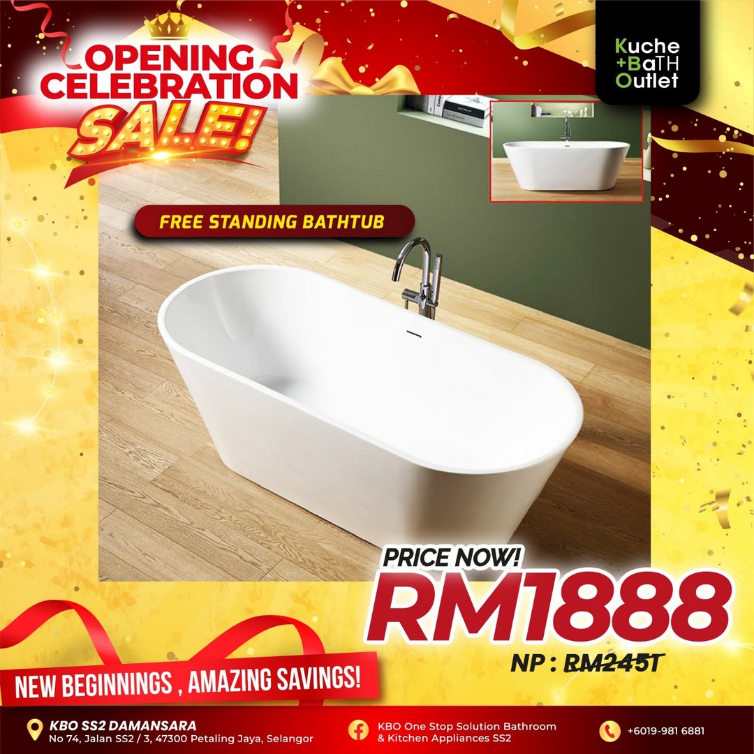 KBO-One-Stop-Solution-Bathroom-Kitchen-Appliances-Kuchai-Lama-17 10 August 2026 onwards: KBO One Stop Solution Bathroom & Kitchen Appliances Kuchai Lama: Opening Celebration Sale with Bathroom Sets from RM899