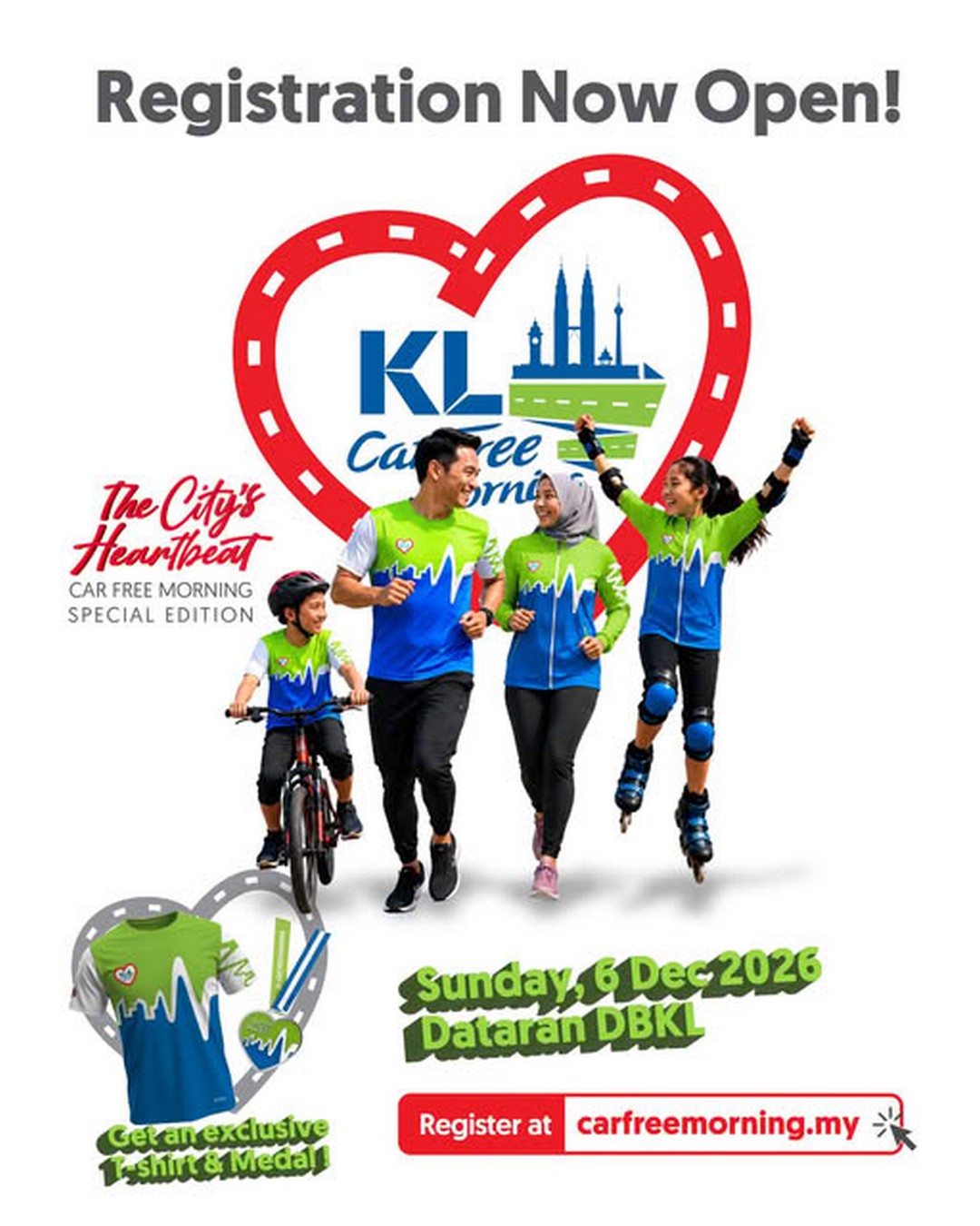 KL-Car-Free-Morning-Special-Edition-2026-Promotion 6 December 2026: KL Car Free Morning: Special Edition 2026 Promotion with Extended Route and RM35 Early Bird Entry