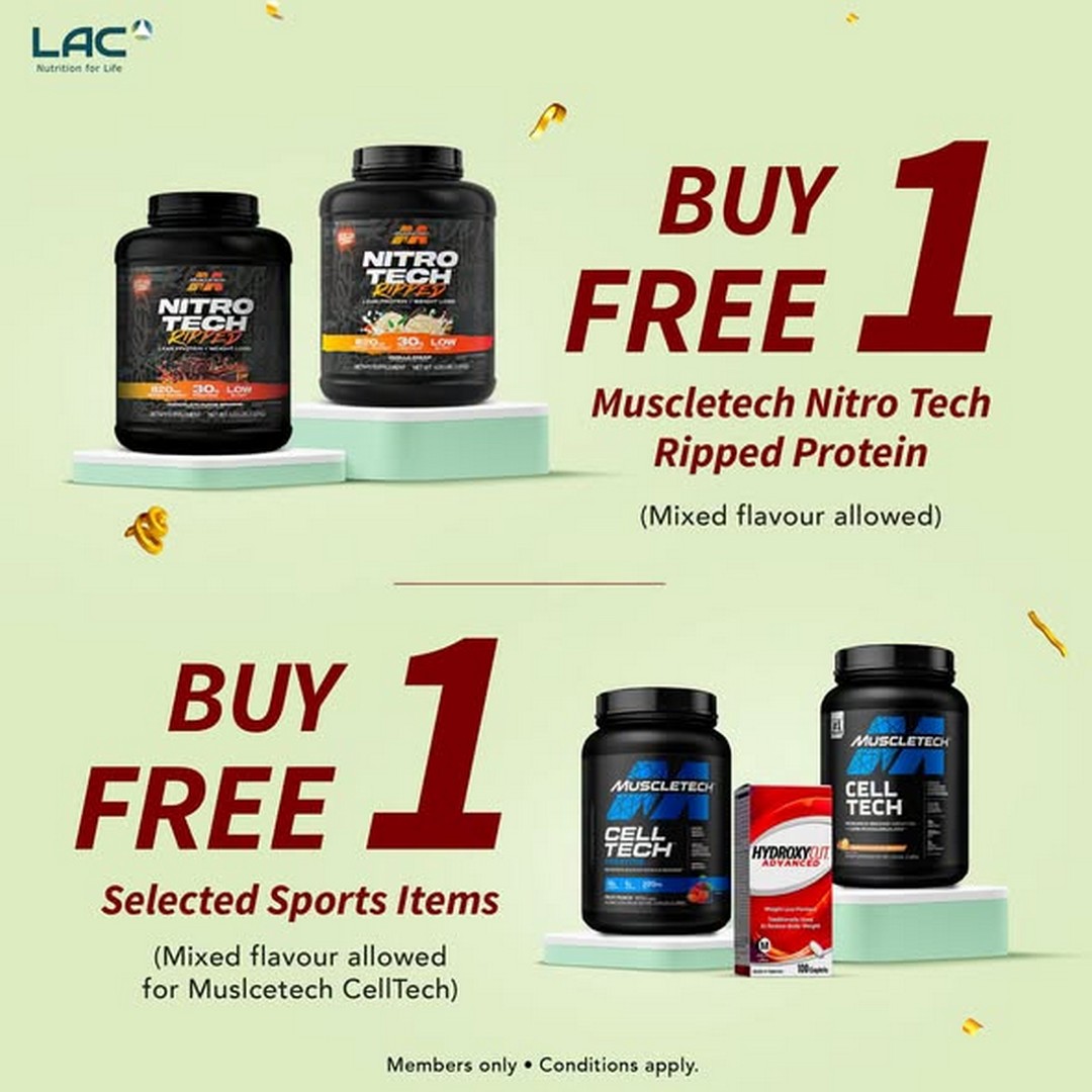 LAC-Malaysia-8.8-Sale-Promotion-1 3-9 August 2026: LAC Malaysia 8.8 Sale Promotion With Health Supplements, Sports Nutrition And Fitness Deals