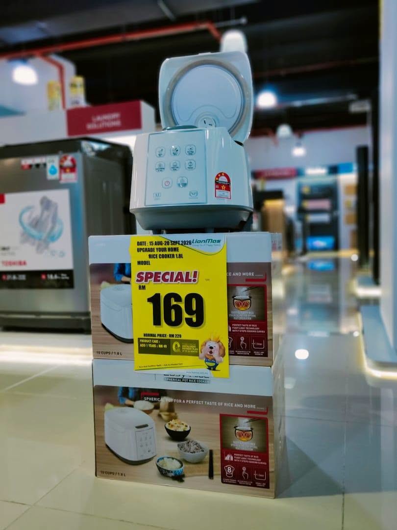 Lionmas-Furnishers-HQ-Merdeka-Home-Upgrade-Sale-11 17 August-20 September 2026: Lionmas Furnishers HQ: Merdeka Home Upgrade Sale with 50% Off Air Conditioner Installation and PWP Soundbar RM399