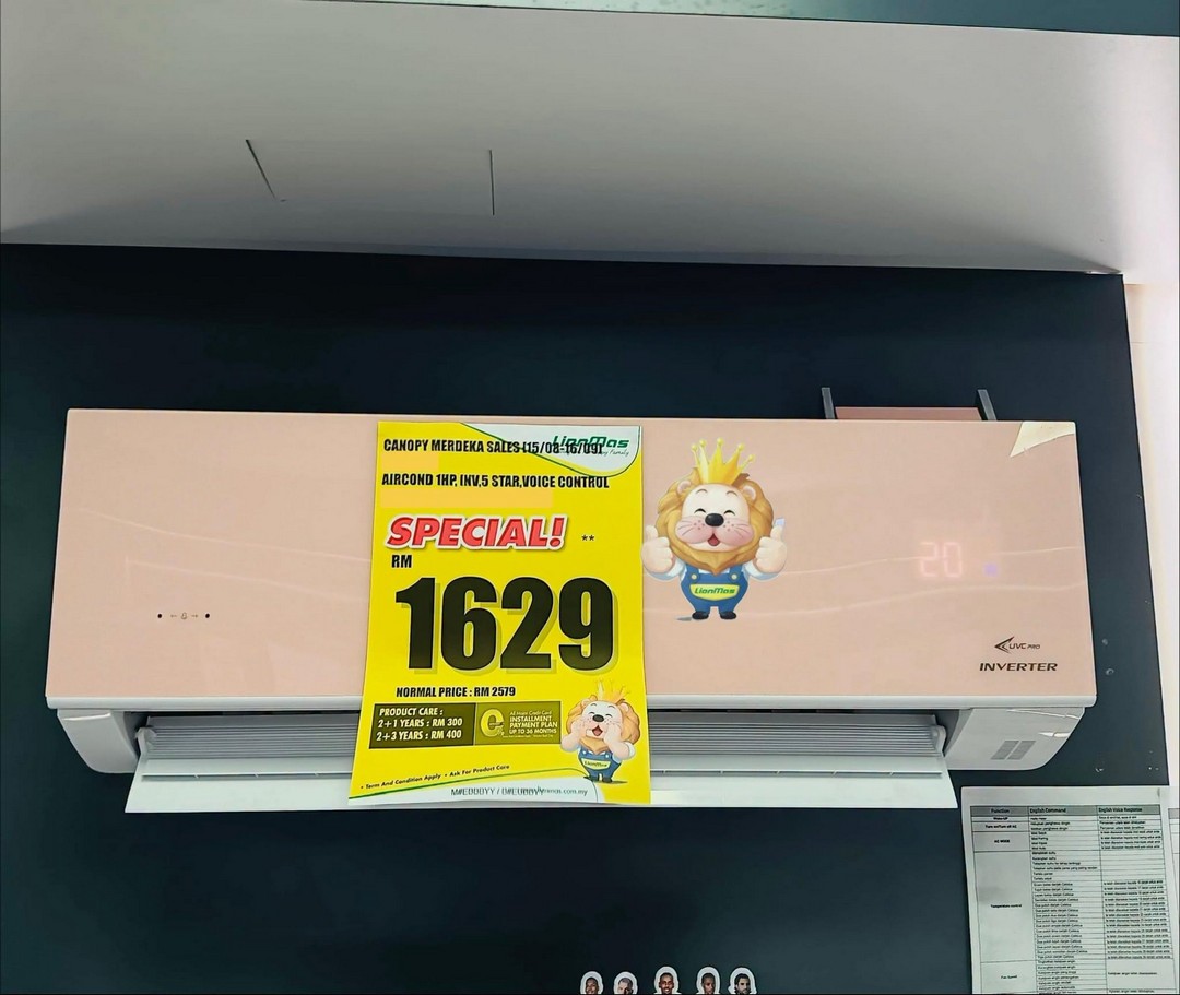 Lionmas-Furnishers-HQ-Merdeka-Home-Upgrade-with-Haier-RM100-Voucher-12 15-16 August 2026: Lionmas Furnishers HQ: Merdeka Home Upgrade with Haier RM100 Voucher Discount Promotion