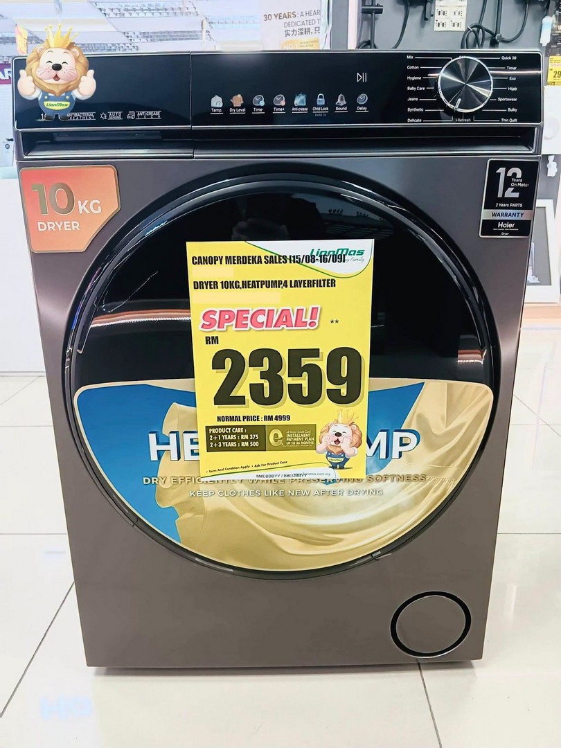 Lionmas-Furnishers-HQ-Merdeka-Home-Upgrade-with-Haier-RM100-Voucher-6 15-16 August 2026: Lionmas Furnishers HQ: Merdeka Home Upgrade with Haier RM100 Voucher Discount Promotion