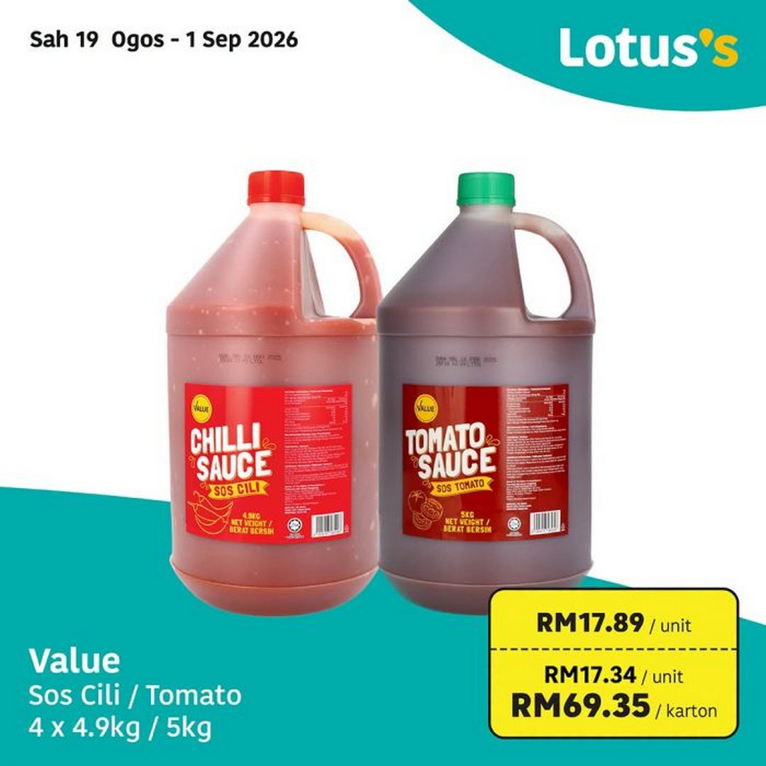 Lotuss-Beli-Lebih-Untung-Lebih-Bulk-Carton-Deals-14 19 August-1 September 2026: Lotus's: Beli Lebih Untung Lebih Bulk & Carton Deals Promotion on Groceries, Fresh Food and Household Essentials