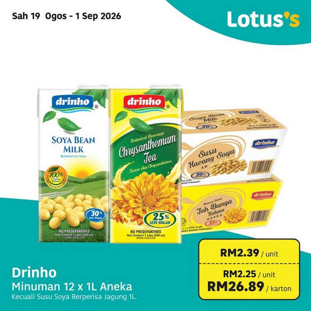 Lotuss-Beli-Lebih-Untung-Lebih-Bulk-Carton-Deals-16 19 August-1 September 2026: Lotus's: Beli Lebih Untung Lebih Bulk & Carton Deals Promotion on Groceries, Fresh Food and Household Essentials