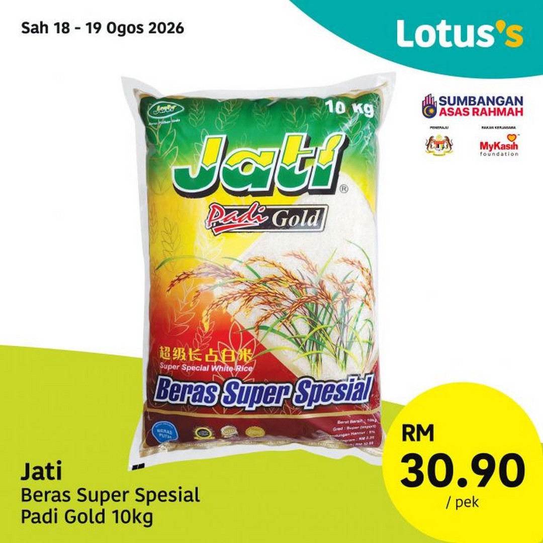 Lotuss-Gila-Jimat-Promotion-Buy-1-Free-1-Garlic-and-Cheap-Grocery-Deals-1 18-26 August 2026: Lotus's Gila Jimat Promotion, Buy 1 Free 1 Garlic and Cheap Grocery Deals at Participating Stores