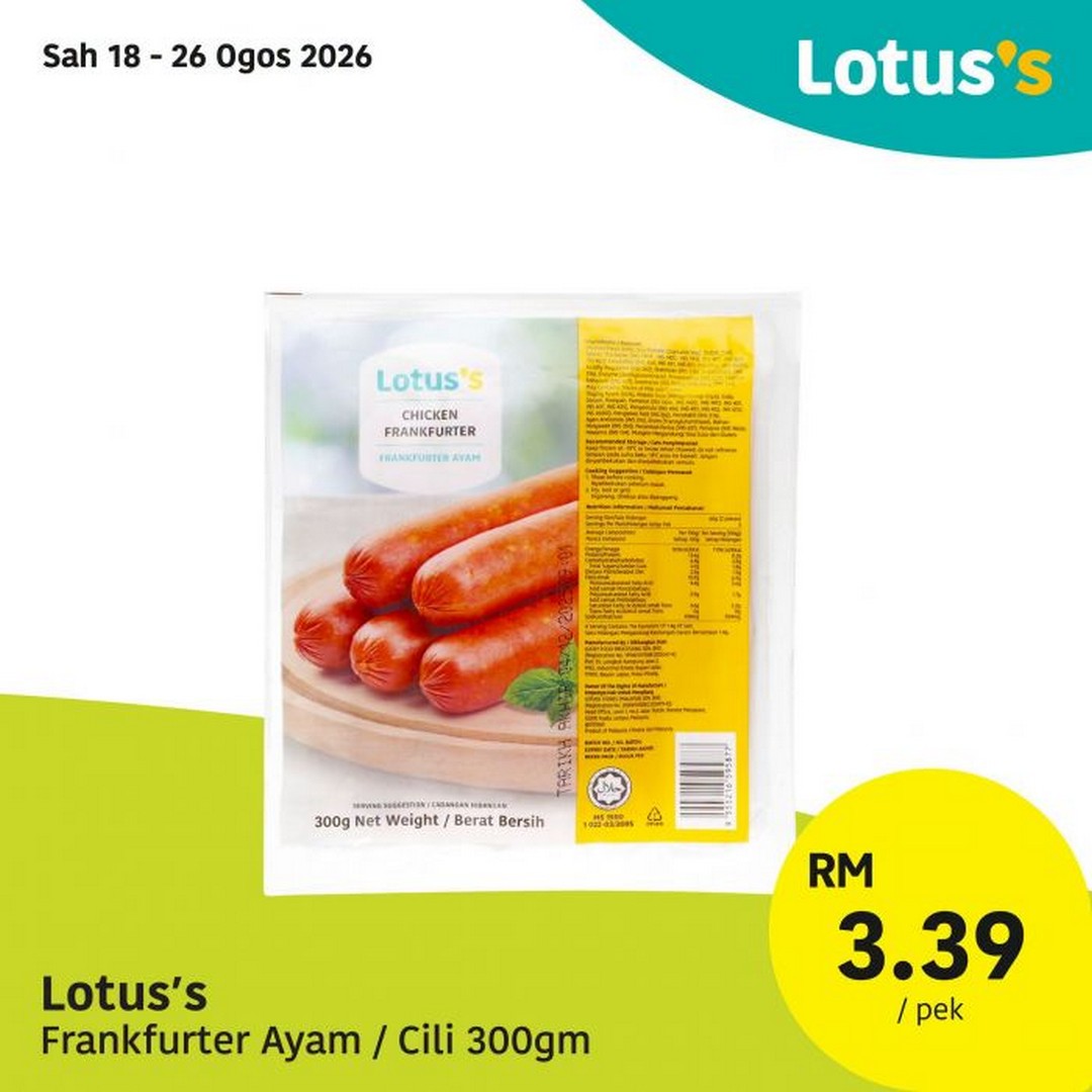 Lotuss-Gila-Jimat-Promotion-Buy-1-Free-1-Garlic-and-Cheap-Grocery-Deals-5 18-26 August 2026: Lotus's Gila Jimat Promotion, Buy 1 Free 1 Garlic and Cheap Grocery Deals at Participating Stores
