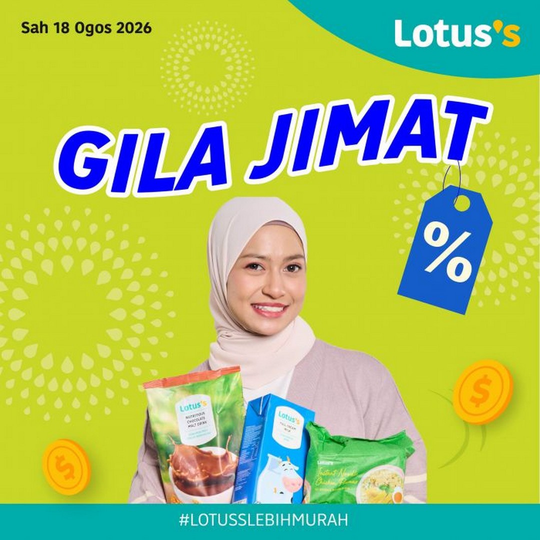 Lotuss-Gila-Jimat-Promotion-Buy-1-Free-1-Garlic-and-Cheap-Grocery-Deals 18-26 August 2026: Lotus's Gila Jimat Promotion, Buy 1 Free 1 Garlic and Cheap Grocery Deals at Participating Stores