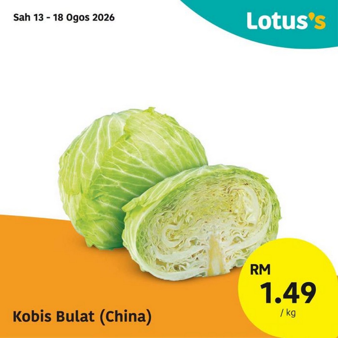 Lotuss-Malaysia-Banyak-Murah-Sale-Promotion-12 13-26 August 2026: Lotus's Malaysia: Banyak Murah Sale Promotion with Fresh Whole Fish from RM6.99 and More Grocery Deals