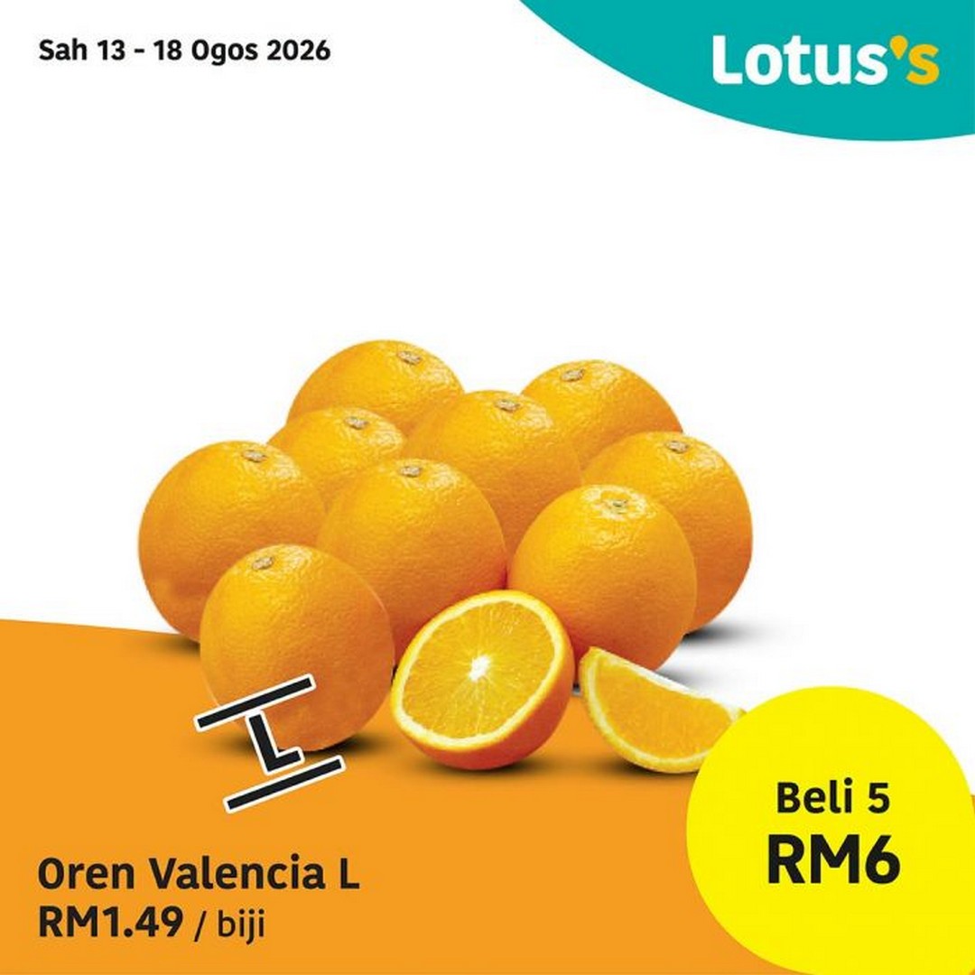 Lotuss-Malaysia-Banyak-Murah-Sale-Promotion-13 13-26 August 2026: Lotus's Malaysia: Banyak Murah Sale Promotion with Fresh Whole Fish from RM6.99 and More Grocery Deals