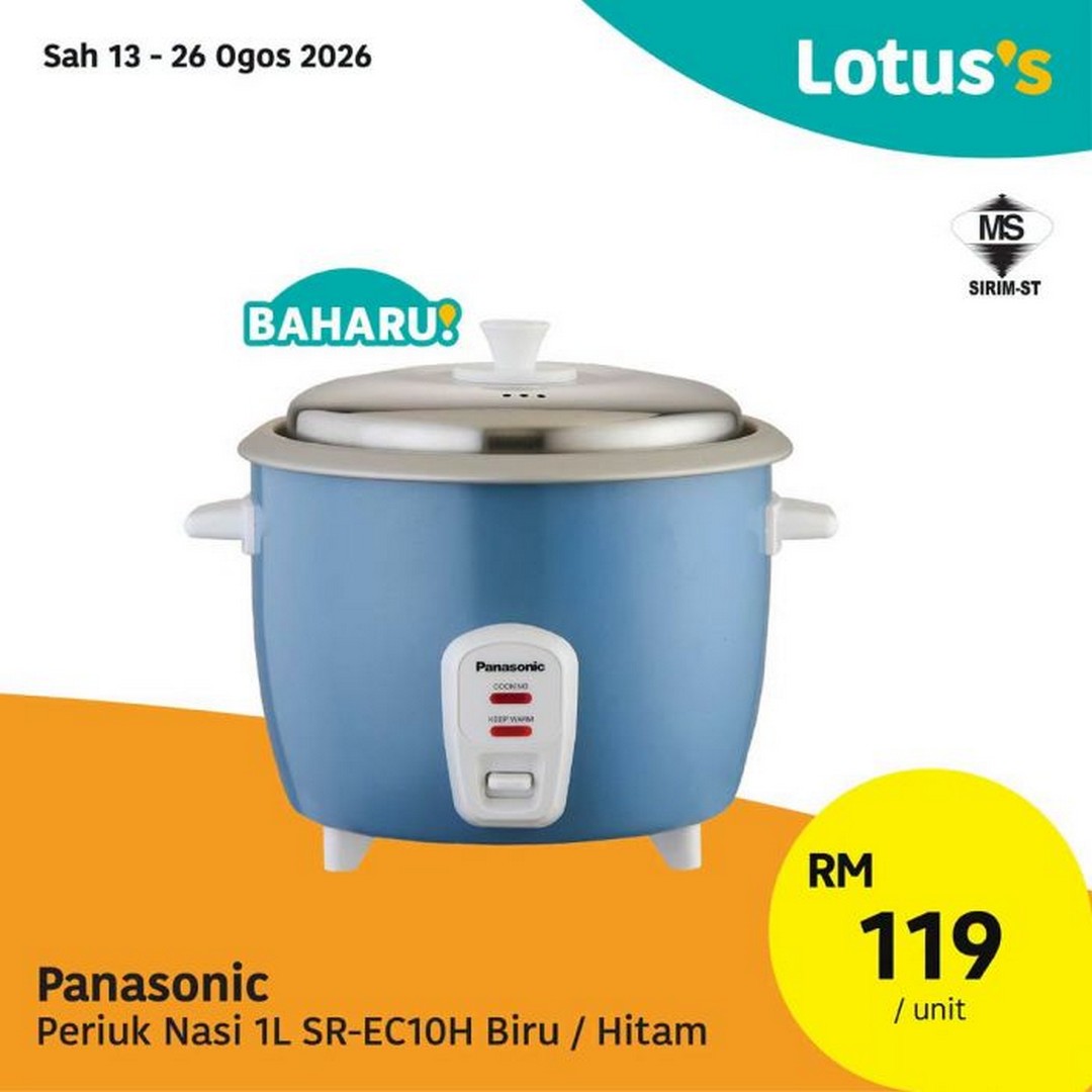 Lotuss-Malaysia-Banyak-Murah-Sale-Promotion-15 13-26 August 2026: Lotus's Malaysia: Banyak Murah Sale Promotion with Fresh Whole Fish from RM6.99 and More Grocery Deals