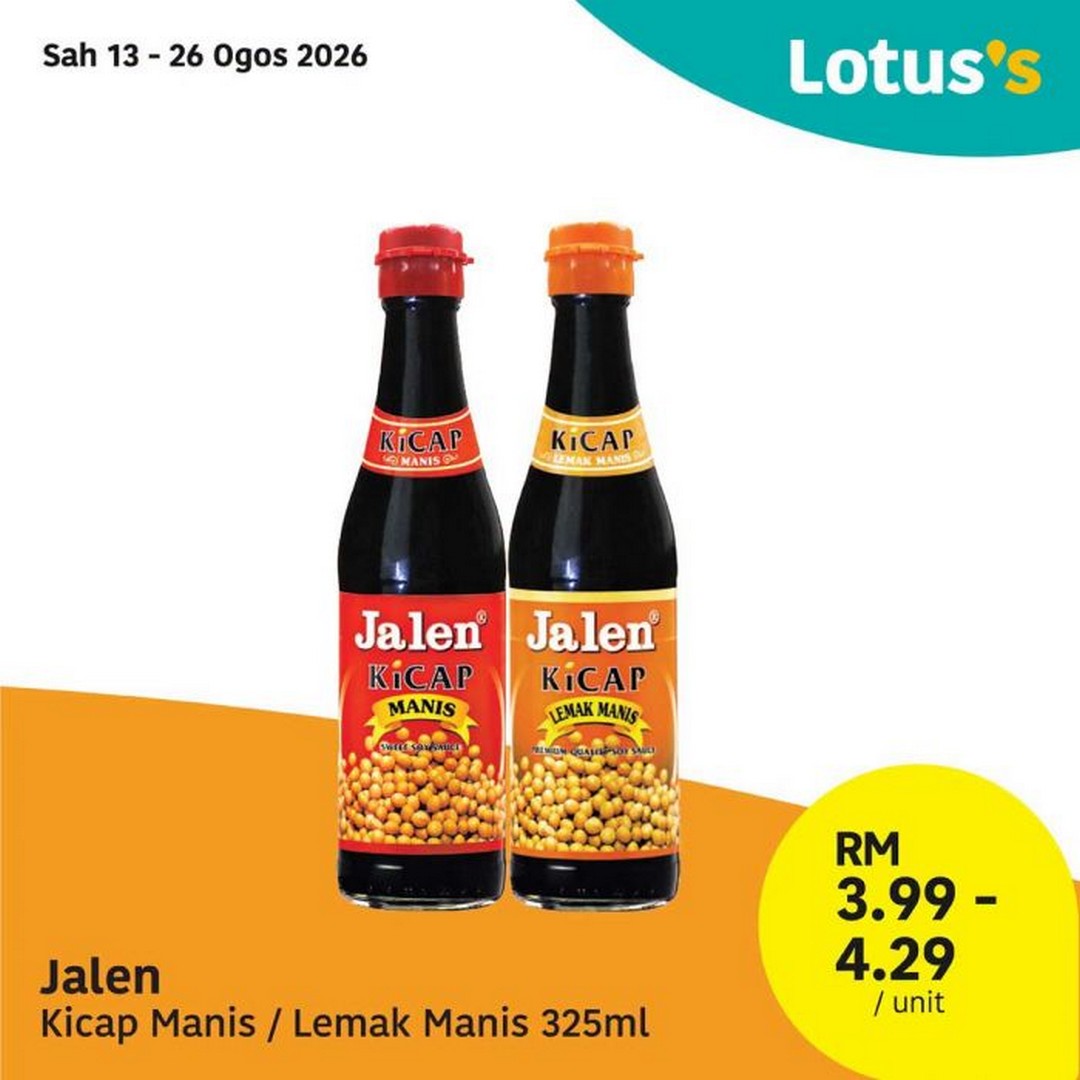 Lotuss-Malaysia-Banyak-Murah-Sale-Promotion-2 13-26 August 2026: Lotus's Malaysia: Banyak Murah Sale Promotion with Fresh Whole Fish from RM6.99 and More Grocery Deals