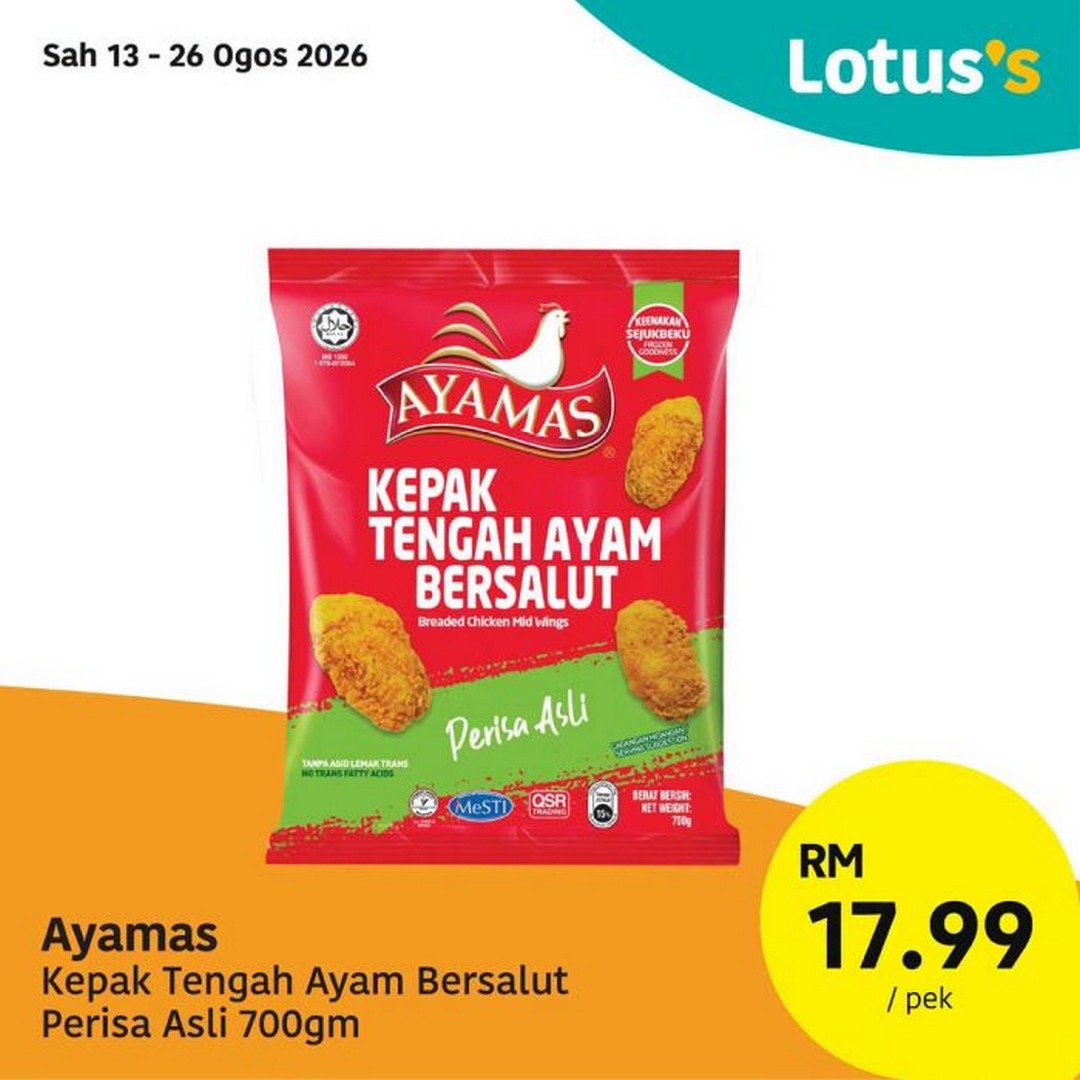 Lotuss-Malaysia-Banyak-Murah-Sale-Promotion-3 13-26 August 2026: Lotus's Malaysia: Banyak Murah Sale Promotion with Fresh Whole Fish from RM6.99 and More Grocery Deals